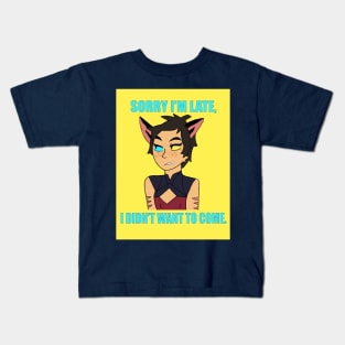 Catra Didn't Want To Kids T-Shirt